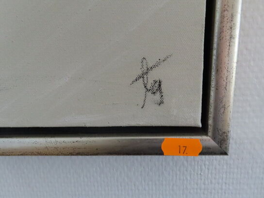 Maleri, signeret