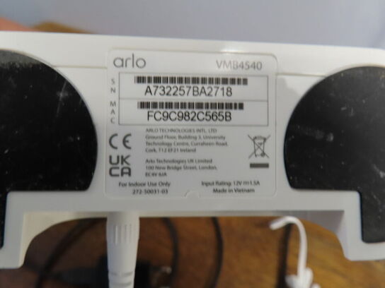 Videoovervågning, ARLO VM84540 med 3 kamera