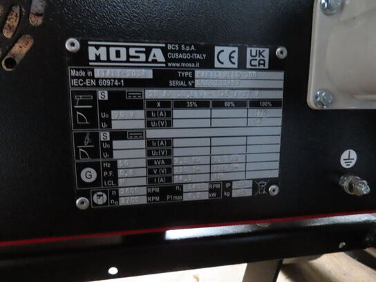 Elektrodesvejser, MOSA MAGIC WELD 200