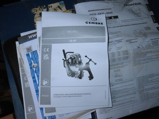 Skinneboremaskine, CEMBREL D-4P