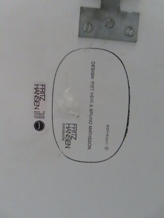 Konferencebord, PIET HEIN Super-Ellipse, med 12 stk. stole