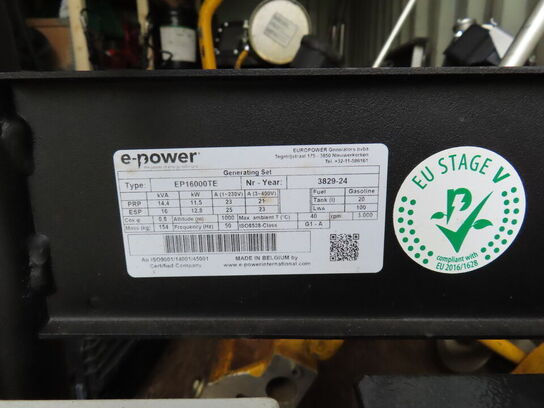 Generator, E-POWER EP16000TE
