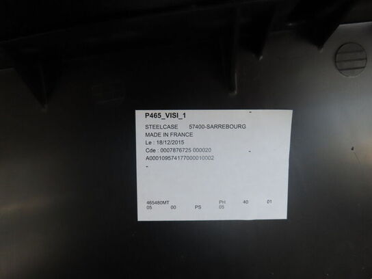 Konferencebord, PIET HEIN Super-Ellipse, med 12 stk. stole