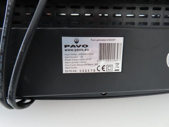 2 stk. 27" monitor, CEPTER CE27NOVA og laminator