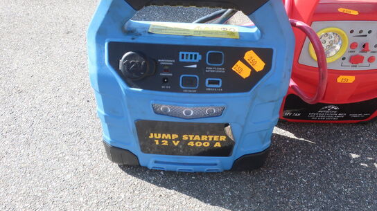 2 stk. jumpstarter