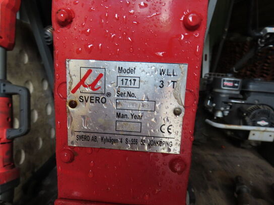 Donkraft, SVERO 1717, 3000 kg.