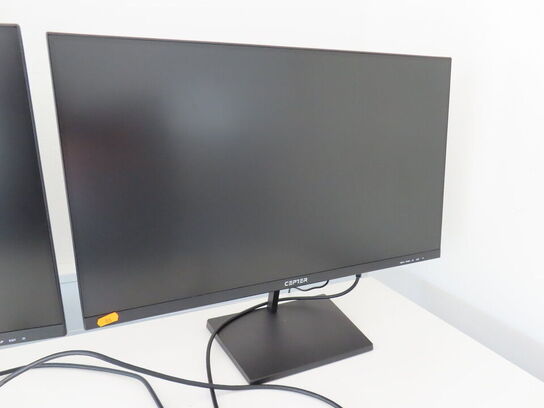 2 stk. 27" monitor, CEPTER CE27NOVA og laminator
