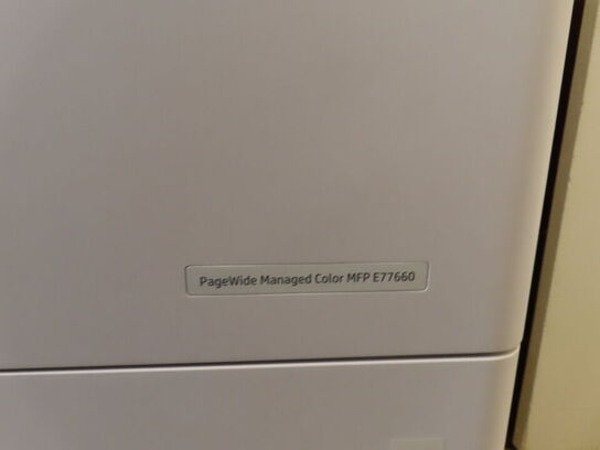Multifunktionsprinter, HP PAGEWIDE MANAGED COLOR MFP E77660