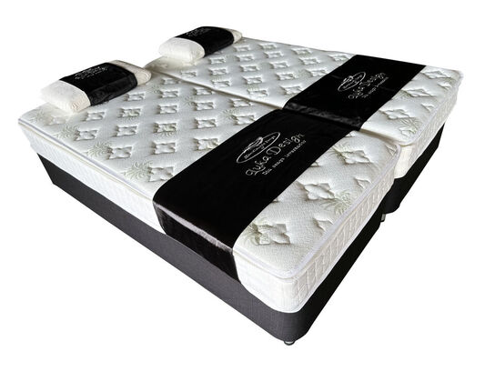 2stk. Luka Design enkeltsenge størrelse 90x200cm med 2 latex puder