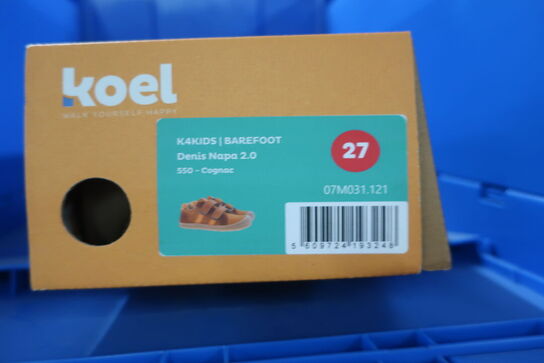 Sko KOEL Denis Napa 2.0 - 550 Cognac Str: 27