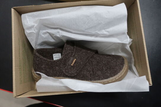 Hjemmesko FRODDO Barefoot Wooly Slippers G1700341-3 Brown Str: 28