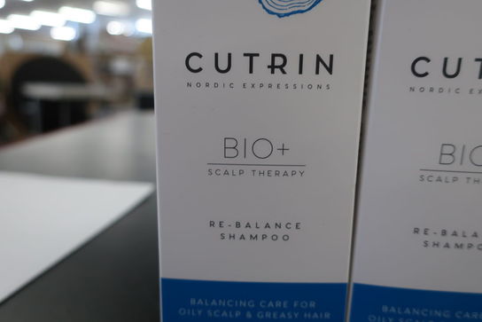 3 stk. shampoo CUTRIN 