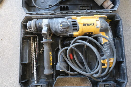 Borehammer DEWALT samt varmepistol