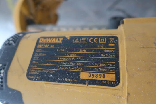 Kap-/geringssav DEWALT D27107 -XC