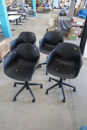 4 pcs. Office chairs FOURDESIGN (Exhibition models)