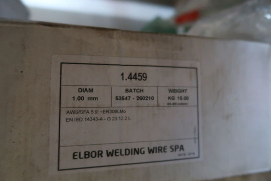 Palle med svejsetråd ELBOR WELDING WIRE SPA