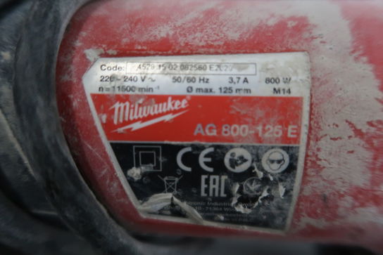 Vinkelsliber MILWAUKEE AG 800-125E