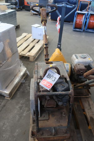 Pladevibrator WACKER (Stand ukendt)