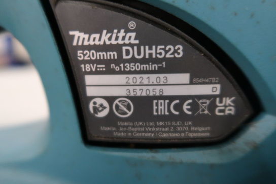 Akku-hækklipper MAKITA DUH523