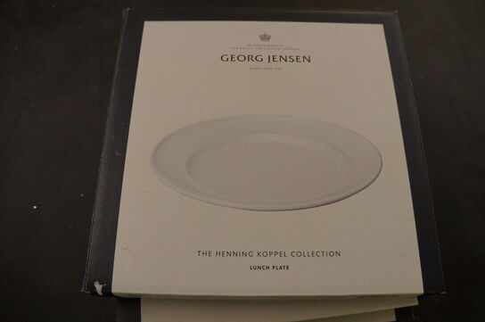 4 stk. Frokosttallerkner GEORG JENSEN