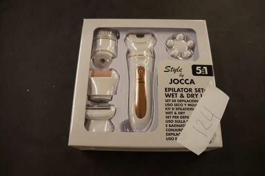 Epilator set JOCCA 5in1 
