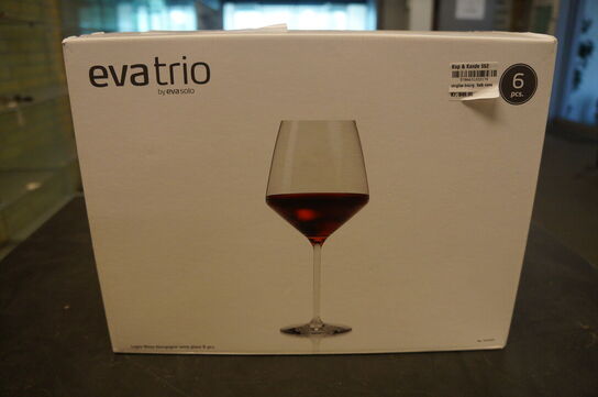 6 stk. Vinglas EVATRIO 
