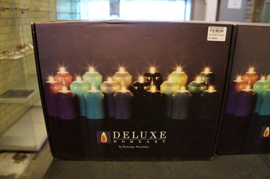 6 stk. Udendørs LED lys DELUXE 