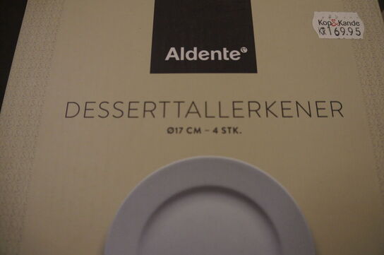 8 stk. Deserttallerkener ALDENTE 