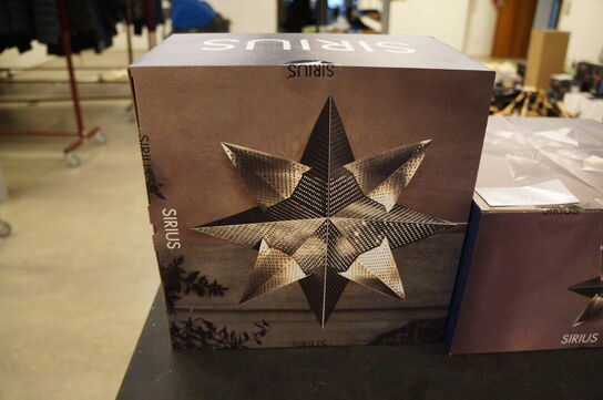 2 stk. Stjerner SIRIUS