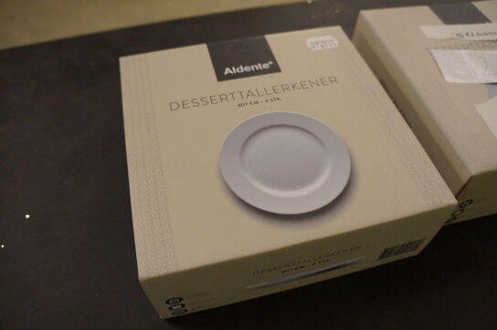 8 stk. Deserttallerkener ALDENTE 