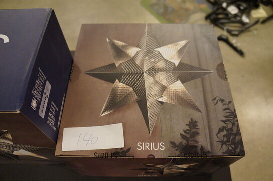 2 stk. Stjerner SIRIUS