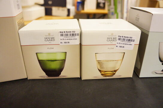 5 stk. Glas HOLMEGAARD