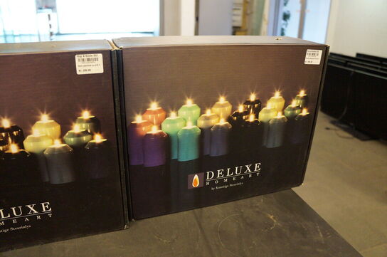 6 stk. Udendørs LED lys DELUXE 