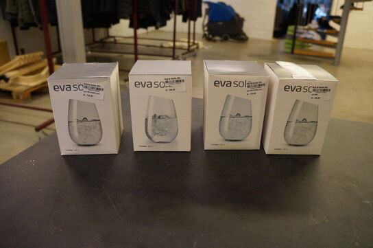 4 stk. Glas EVASOLO 