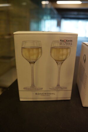6 stk. Glas ROSENDAHL 