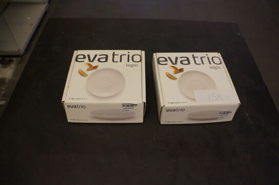 8 stk. Underkopper EVATRIO 
