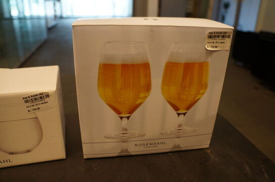 6 stk. Glas ROSENDAHL 