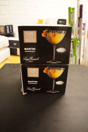 8 stk. Martiniglas 