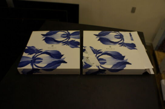 2 stk. tallerkner ROYAL COPENHAGEN IRIS 27