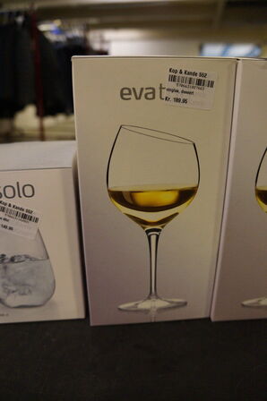 4 stk. Glas EVASOLO 