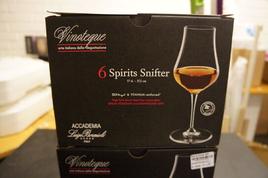 12 stk. Sniffterglas 