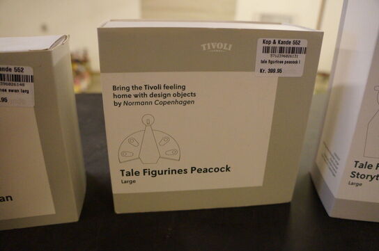 3 stk. Figur TIVOLI 