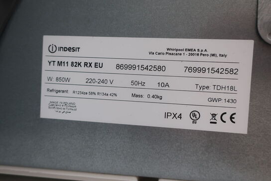 Tørretumbler INDESIT YTM1182KRXEU