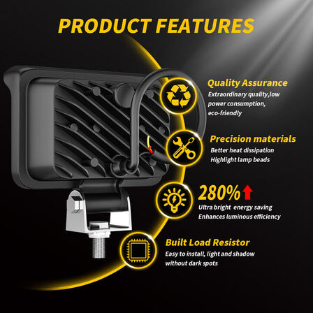 4 stk. Arbejdslygte LED StormBeam 40