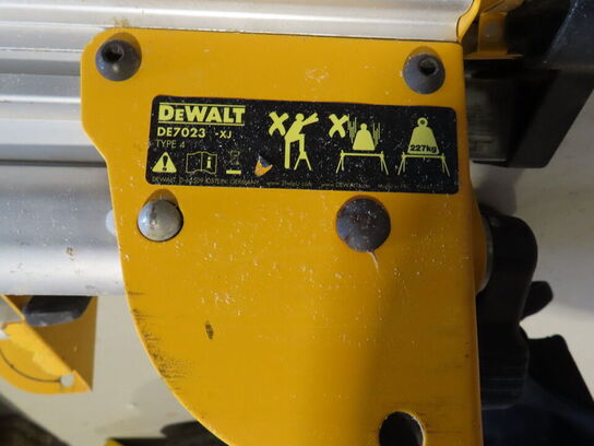 Arbejdsstation til geringssave, DEWALT DE7023