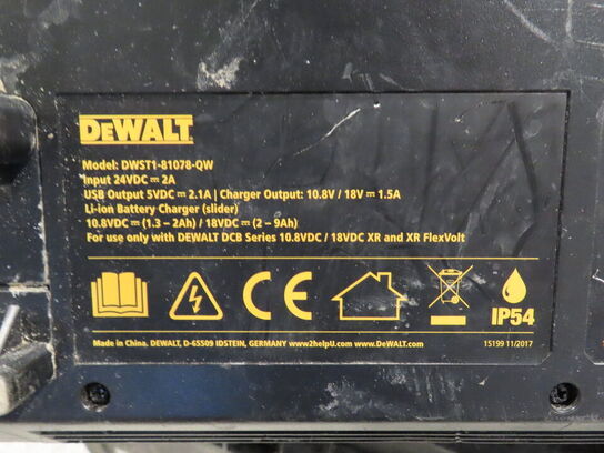 Radio med lader, DEWALT DWST1-81078-QW