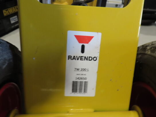 2 stk. pladevogne, RAVANDO TW 200 L