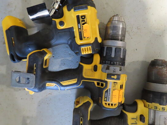 4 stk. DEWALT håndværktøj