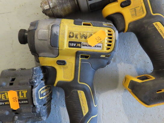 4 stk. DEWALT håndværktøj