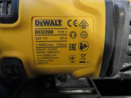 Accu. rundsav, DEWALT DCG200